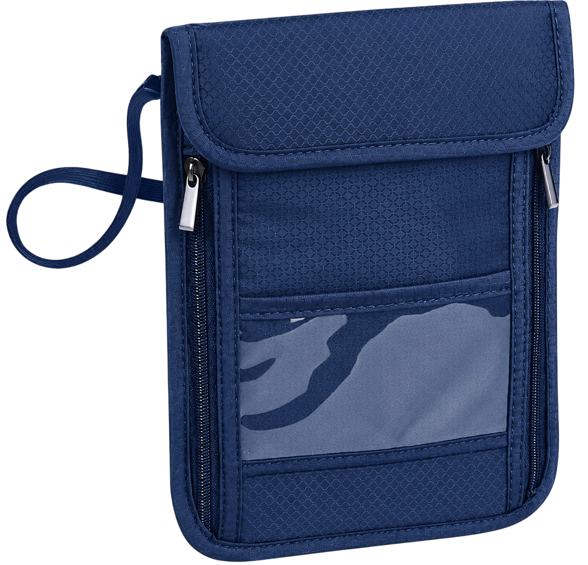 PASSPORT,CARDS AND VALUABLES NECK POUCH