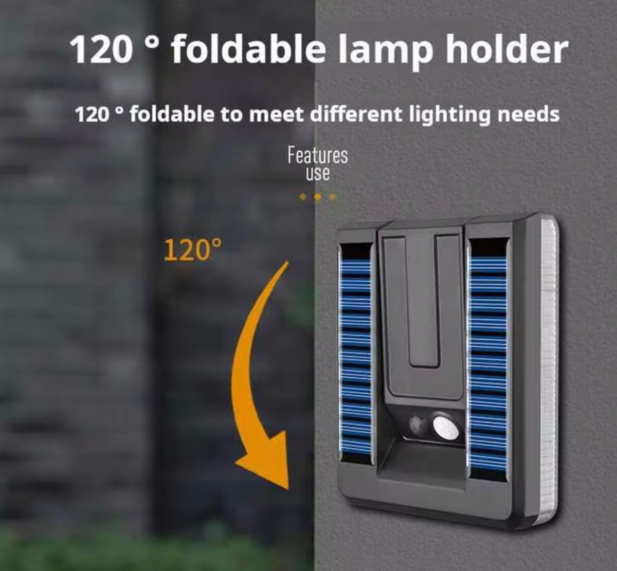 FOLD FLAT 30LED SOLAR LIGHT AND AWNING TIE DOWN STRAP
