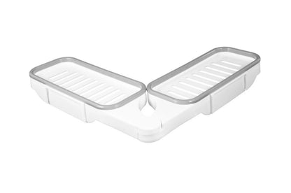 WALL MOUNTED BATHROOM OR KITCHEN STORAGE SHELF