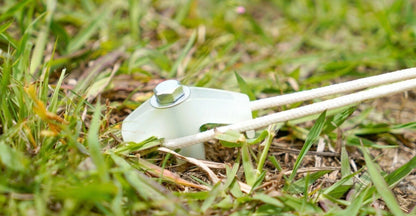 GLOW IN THE DARK CAMPING PEGS IN STURDY QUALITY STORAGE BAG