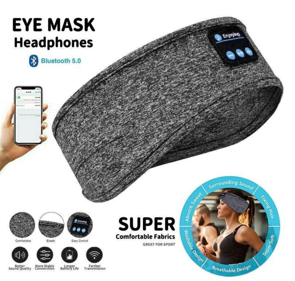 WIRELESS BLUETOOTH STEREO GOGGLES/HEADBAND