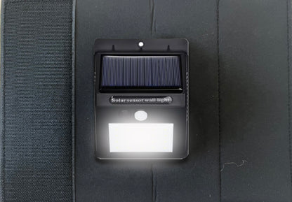 AWNING STAY WITH BUILT IN SOLAR POWERED LED LIGHT