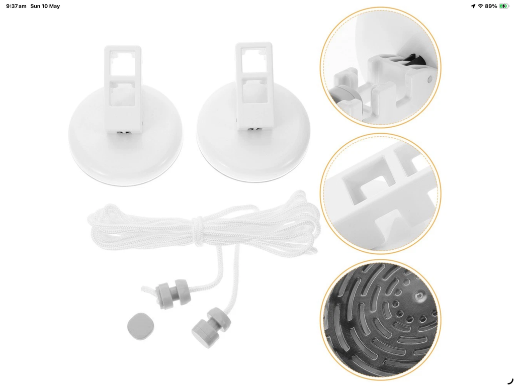 POWERFUL 5 METRE LONG SUCTION CLOTHESLINE