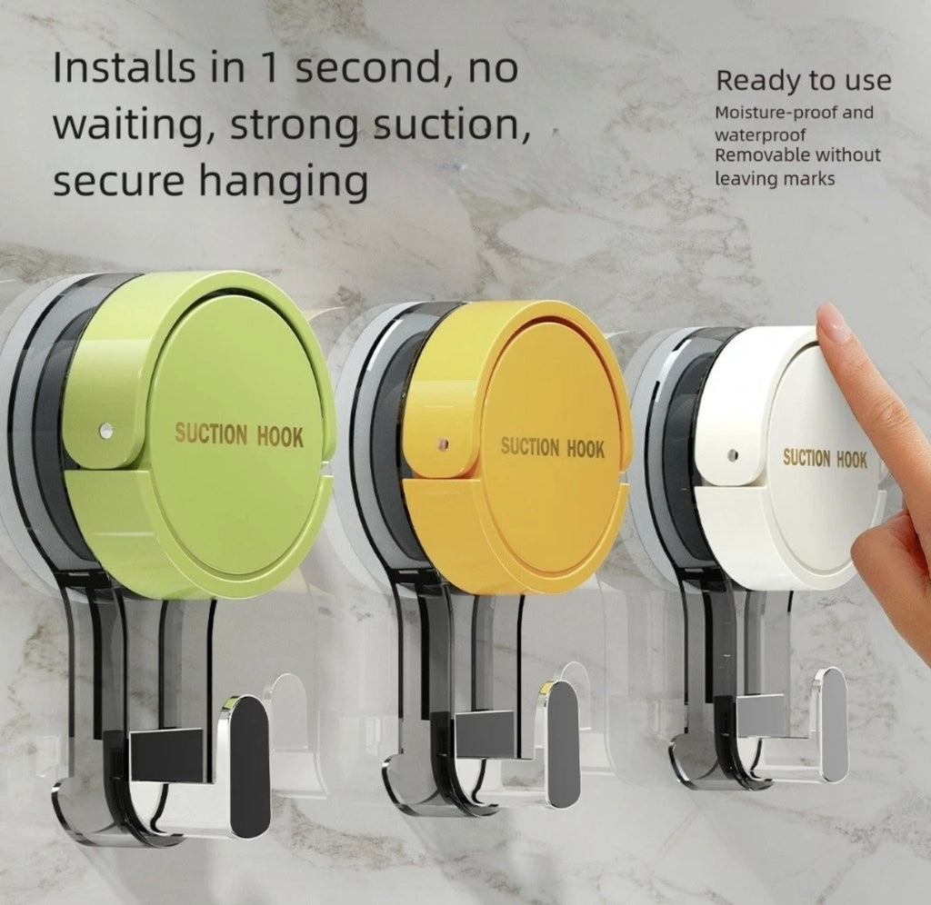 POWERFUL VACUUM SUCTION HOOKS