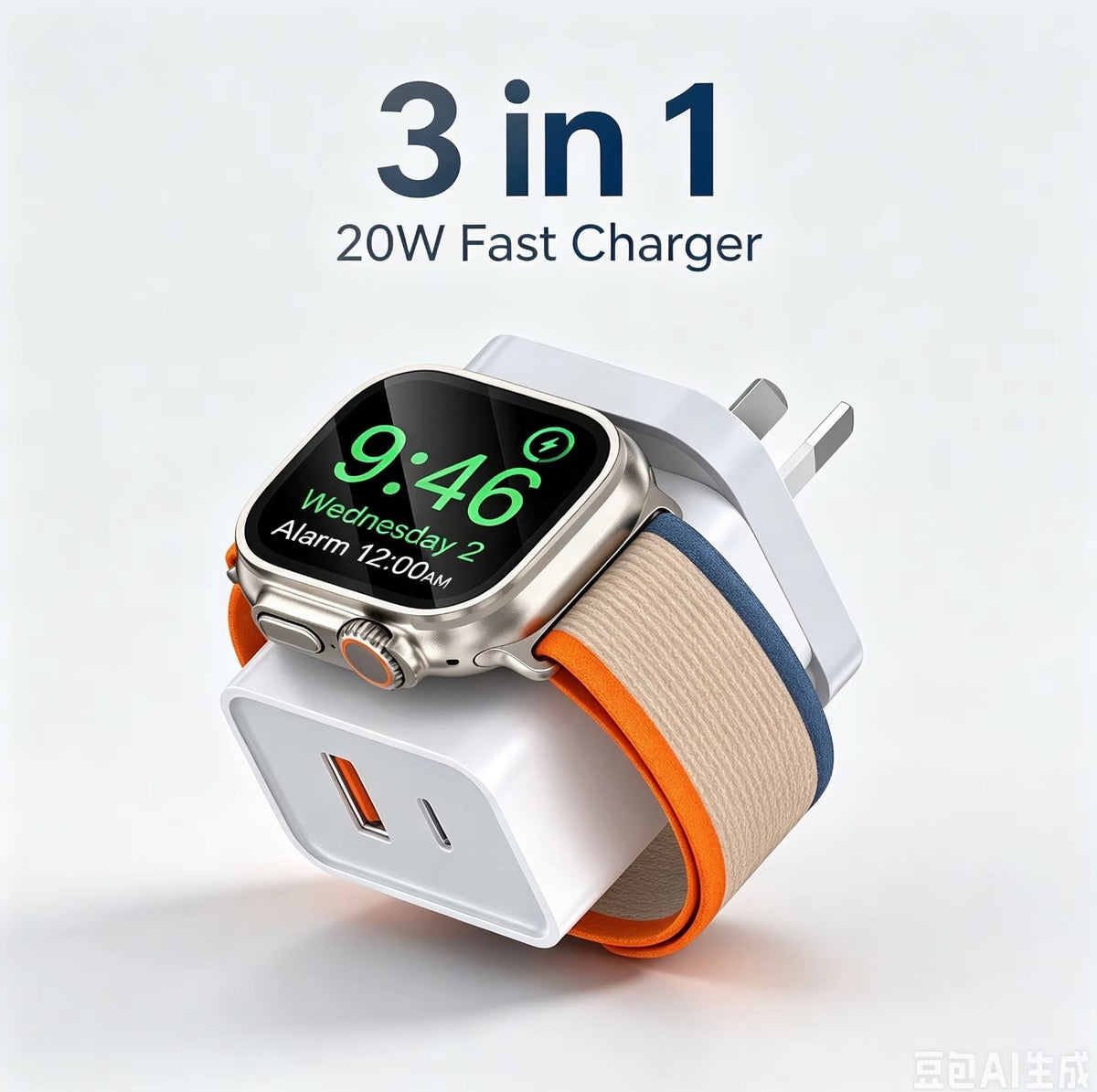 3 in 1 20 WATT FAST-CHARGER