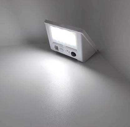 AWNING ARM SECURE STRAPS WITH BUILT IN SOLAR POWERED COMBINATION LIGHT/ALARM