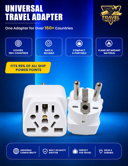 THE ULTIMATE  CRUISE SHIP TRAVEL ADAPTER