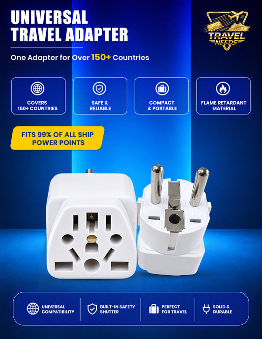 THE ULTIMATE  CRUISE SHIP TRAVEL ADAPTER