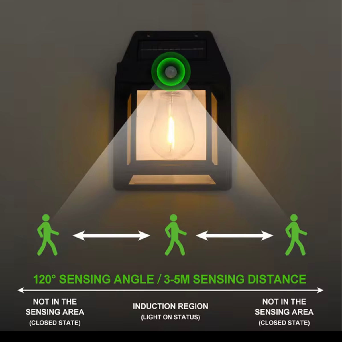 SOLAR POWERED OUTDOOR LIGHT