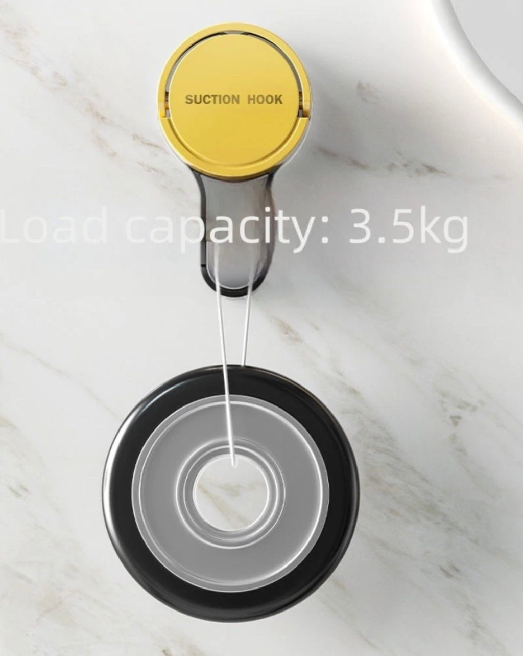 POWERFUL VACUUM SUCTION HOOKS
