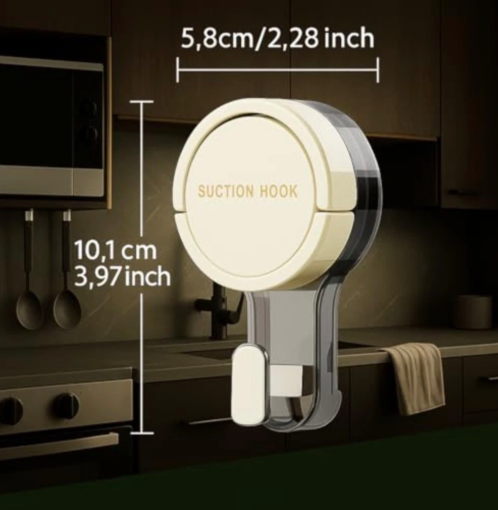 POWERFUL VACUUM SUCTION HOOKS