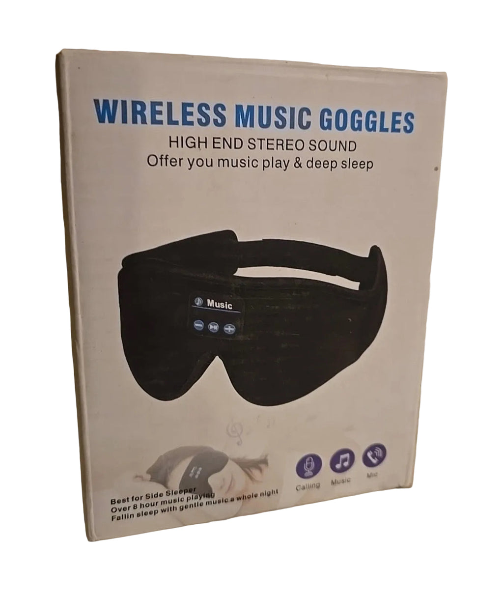 WIRELESS BLUETOOTH STEREO GOGGLES/HEADBAND