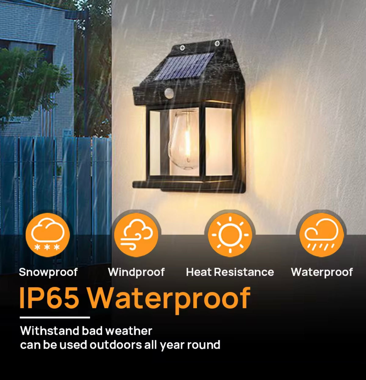 SOLAR POWERED INDUCTION LAMP