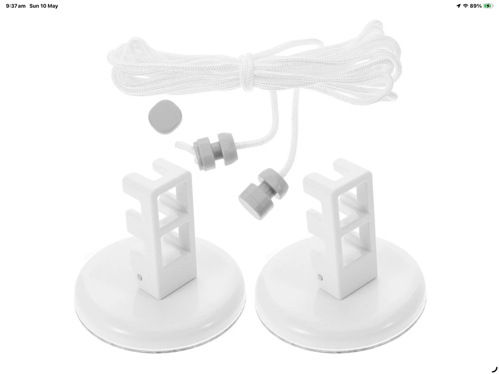 POWERFUL 5 METRE LONG SUCTION CLOTHESLINE