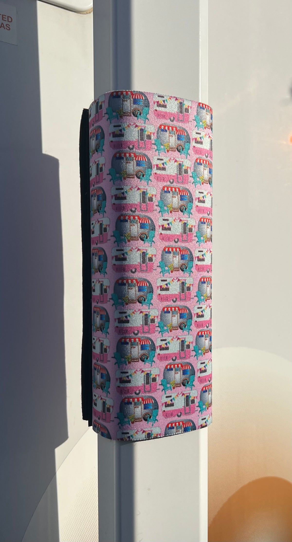 AWNING STRAPS X 2 Pink