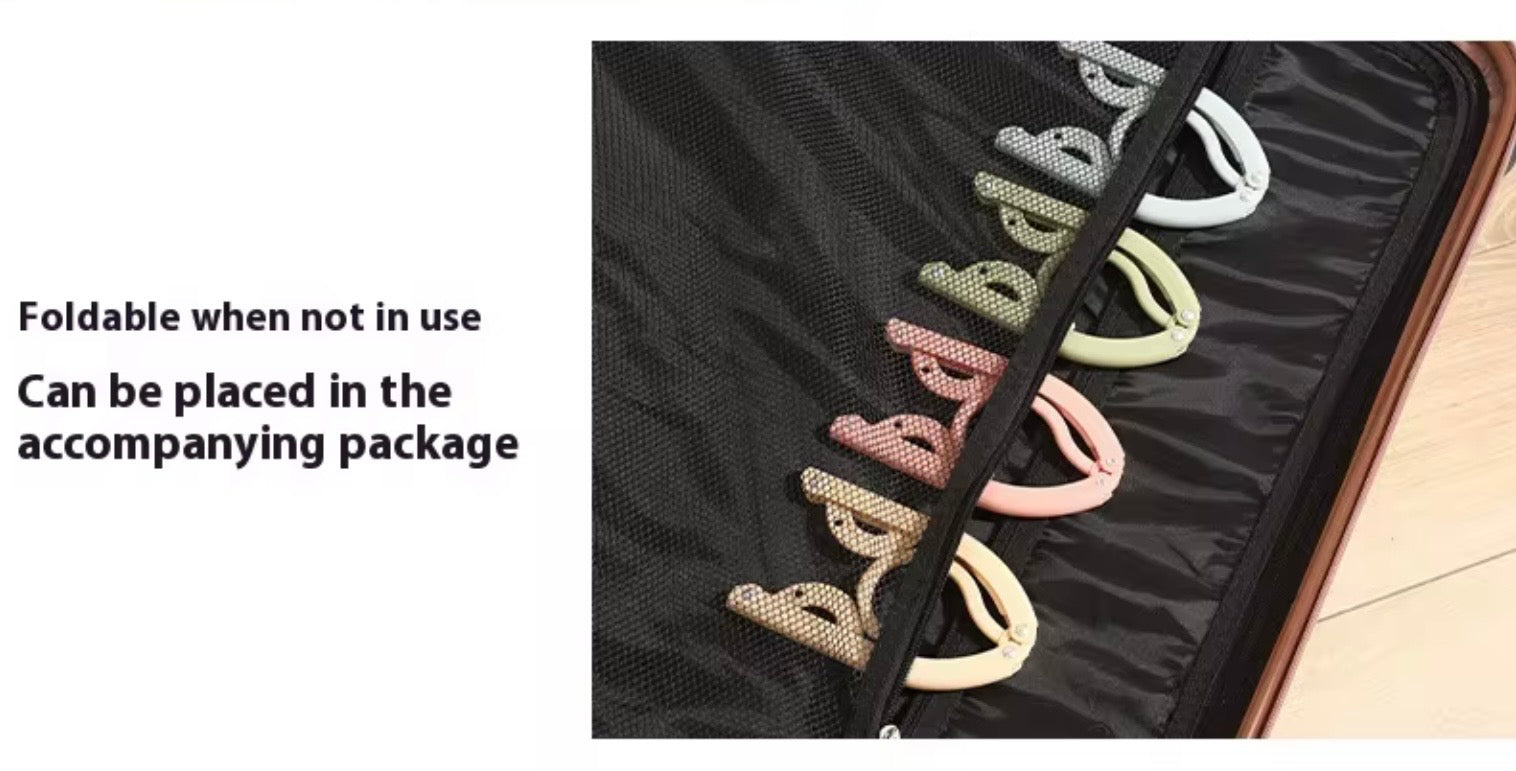 FOLDING CLOTHES HANGERS INCORPORATING CLOTHES PEGS