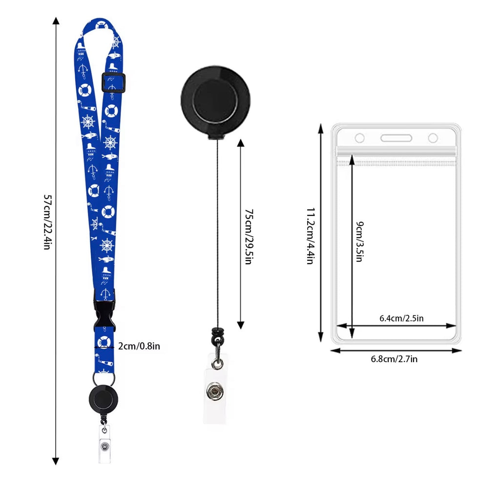 RETRACTABLE CRUISE LANYARDS FOR ALL SHIP CARDS