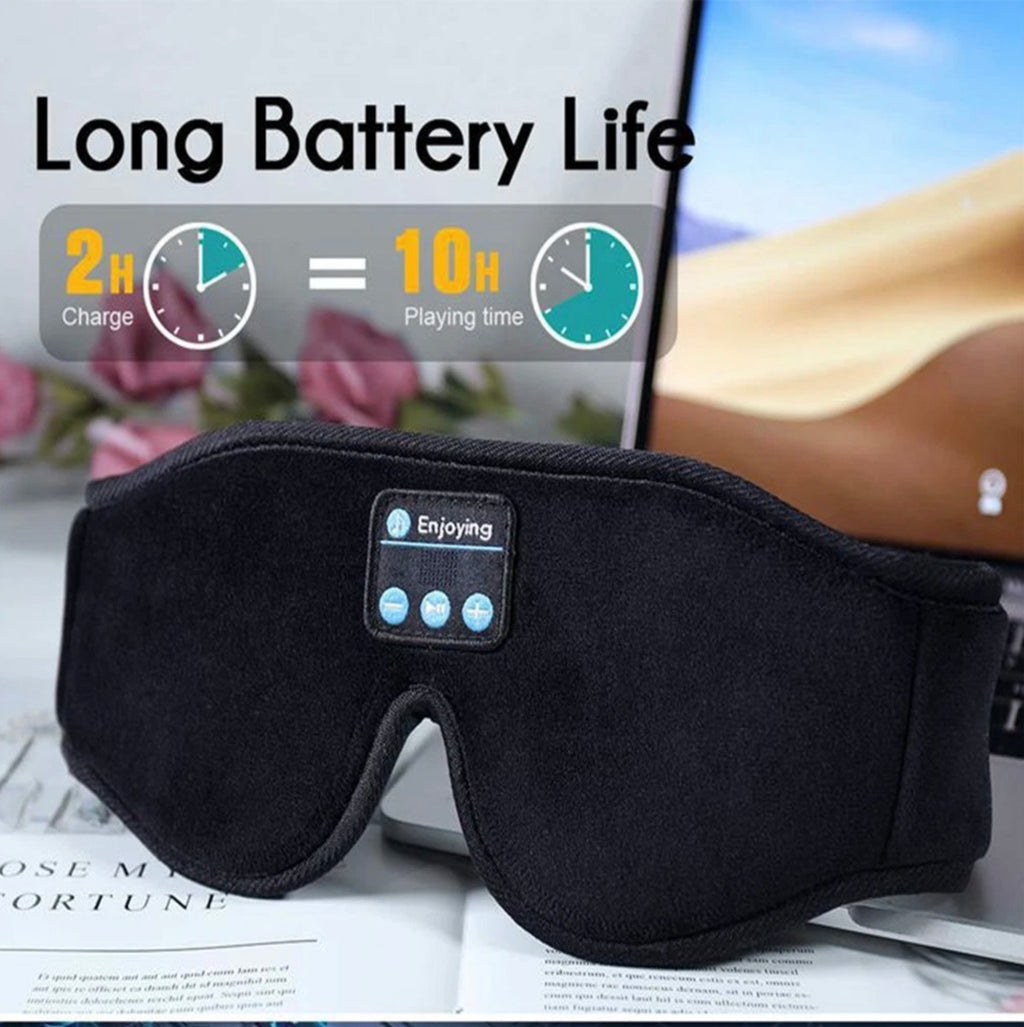 TRAVEL EYEMASK WITH STEREO BLUETOOTH SOUND