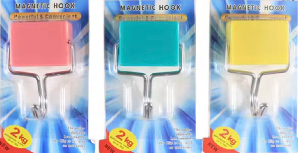COLOURFUL MAGNETIC HOOKS