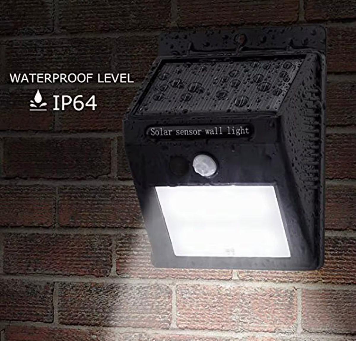 AWNING STAY WITH BUILT IN SOLAR POWERED LED LIGHT