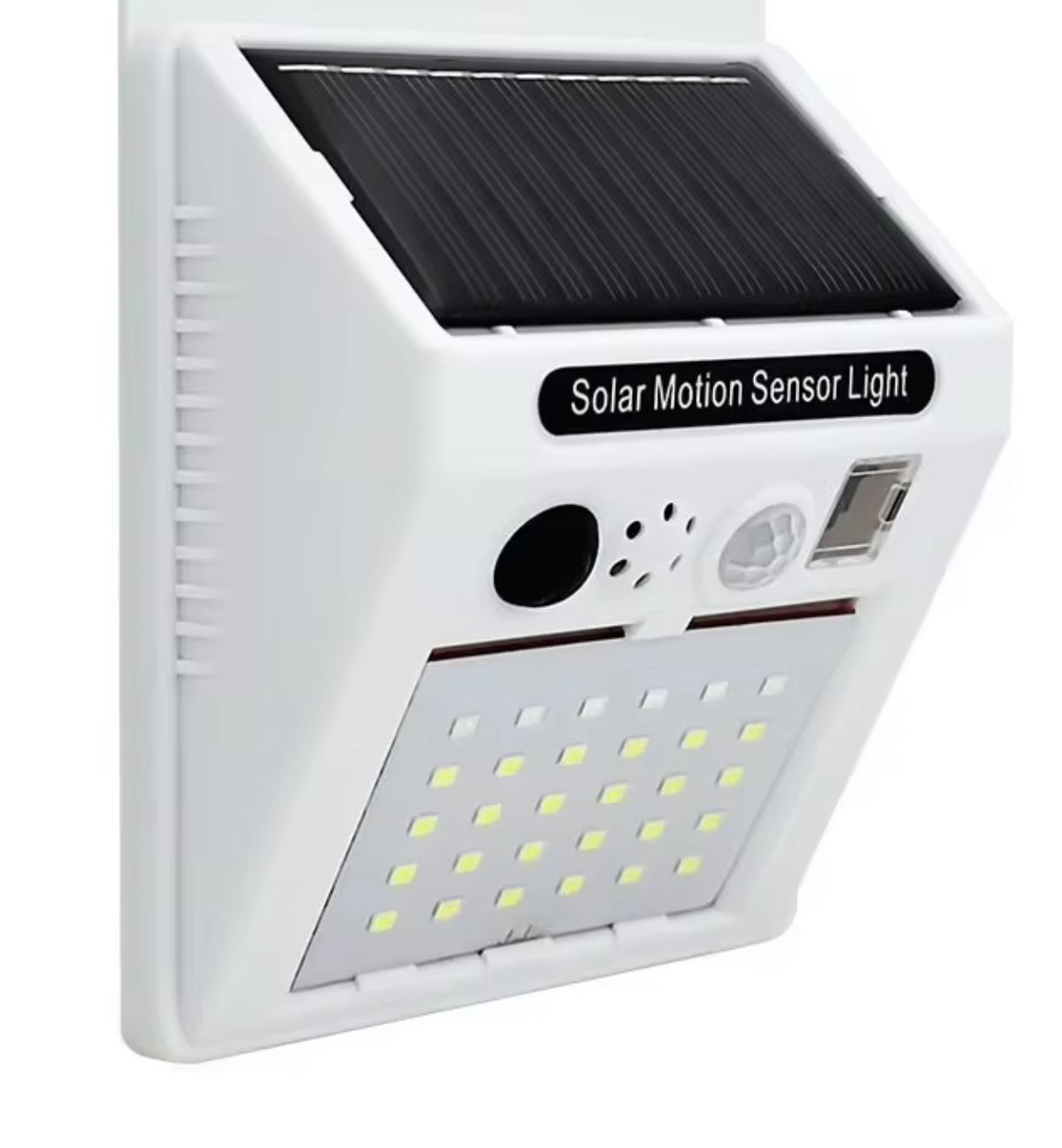 AWNING ARM SECURE STRAPS WITH BUILT IN SOLAR POWERED COMBINATION LIGHT/ALARM