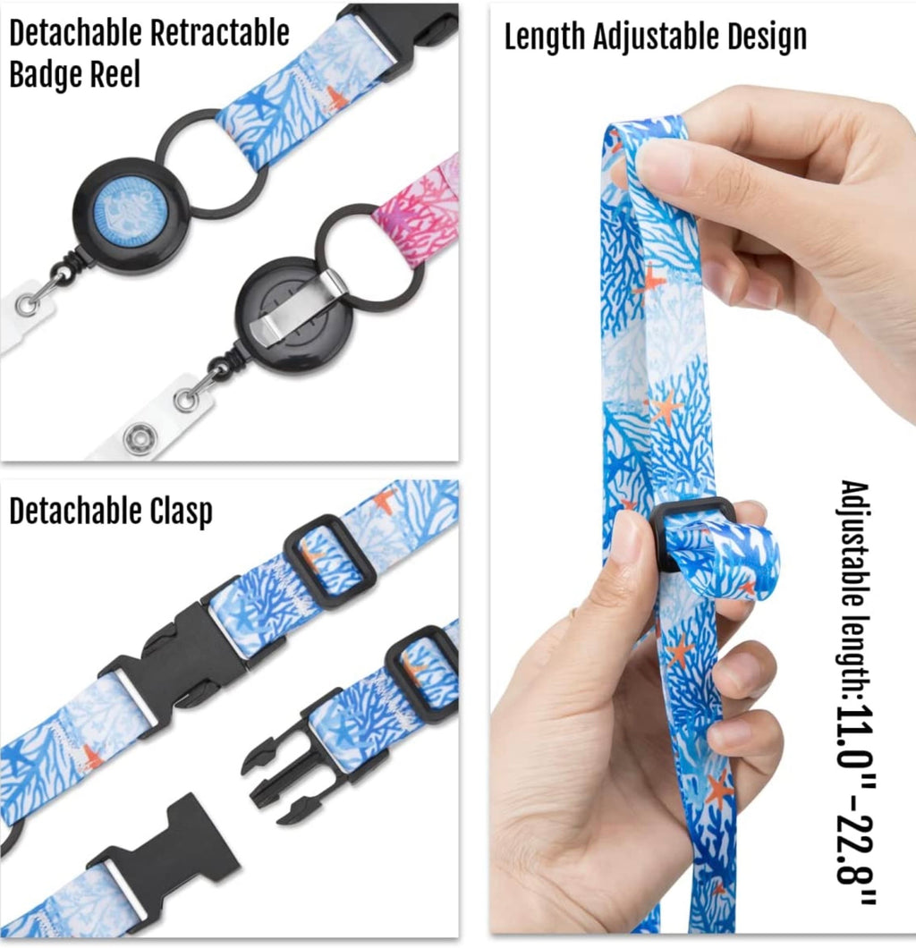 RETRACTABLE CRUISE LANYARDS FOR ALL SHIP CARDS
