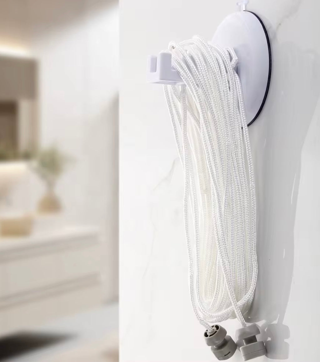 POWERFUL 5 METRE LONG SUCTION CLOTHESLINE