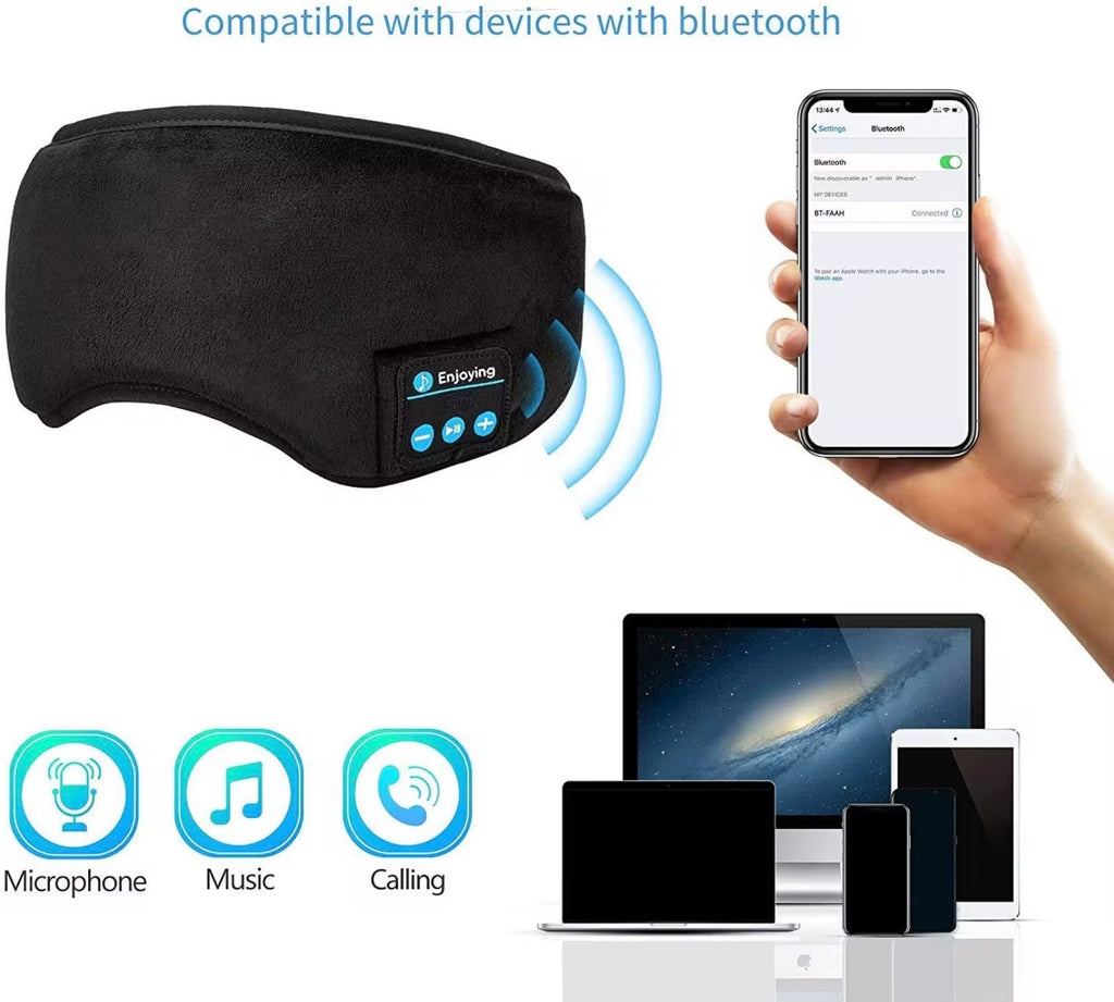 WIRELESS BLUETOOTH STEREO GOGGLES/HEADBAND