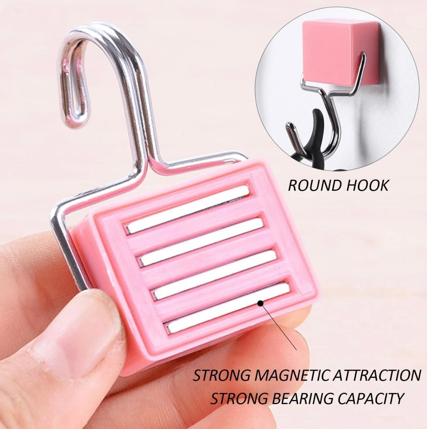 COLOURFUL MAGNETIC HOOKS