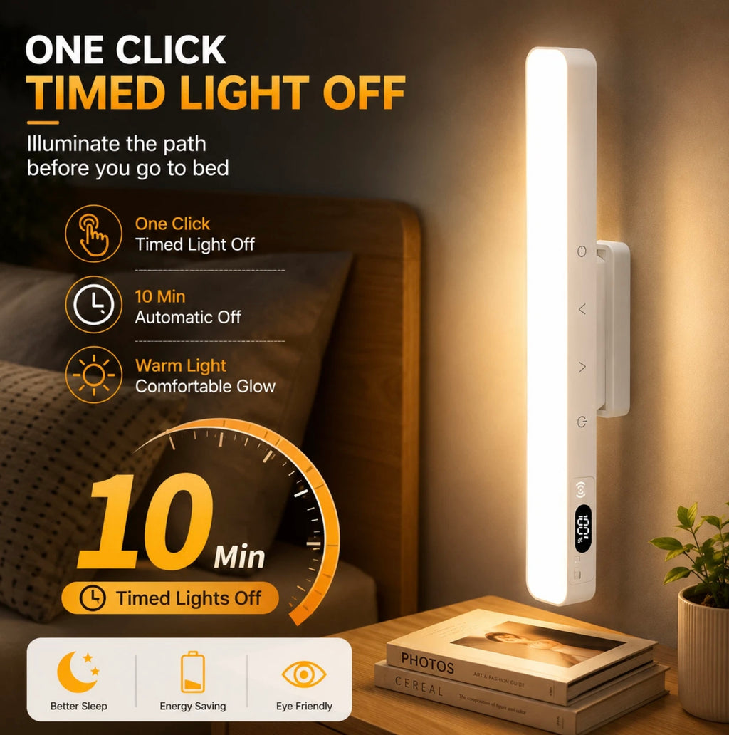 6000K RECHARGEABLE REMOTE CONTROL DIMMABLE STRIP LIGHT