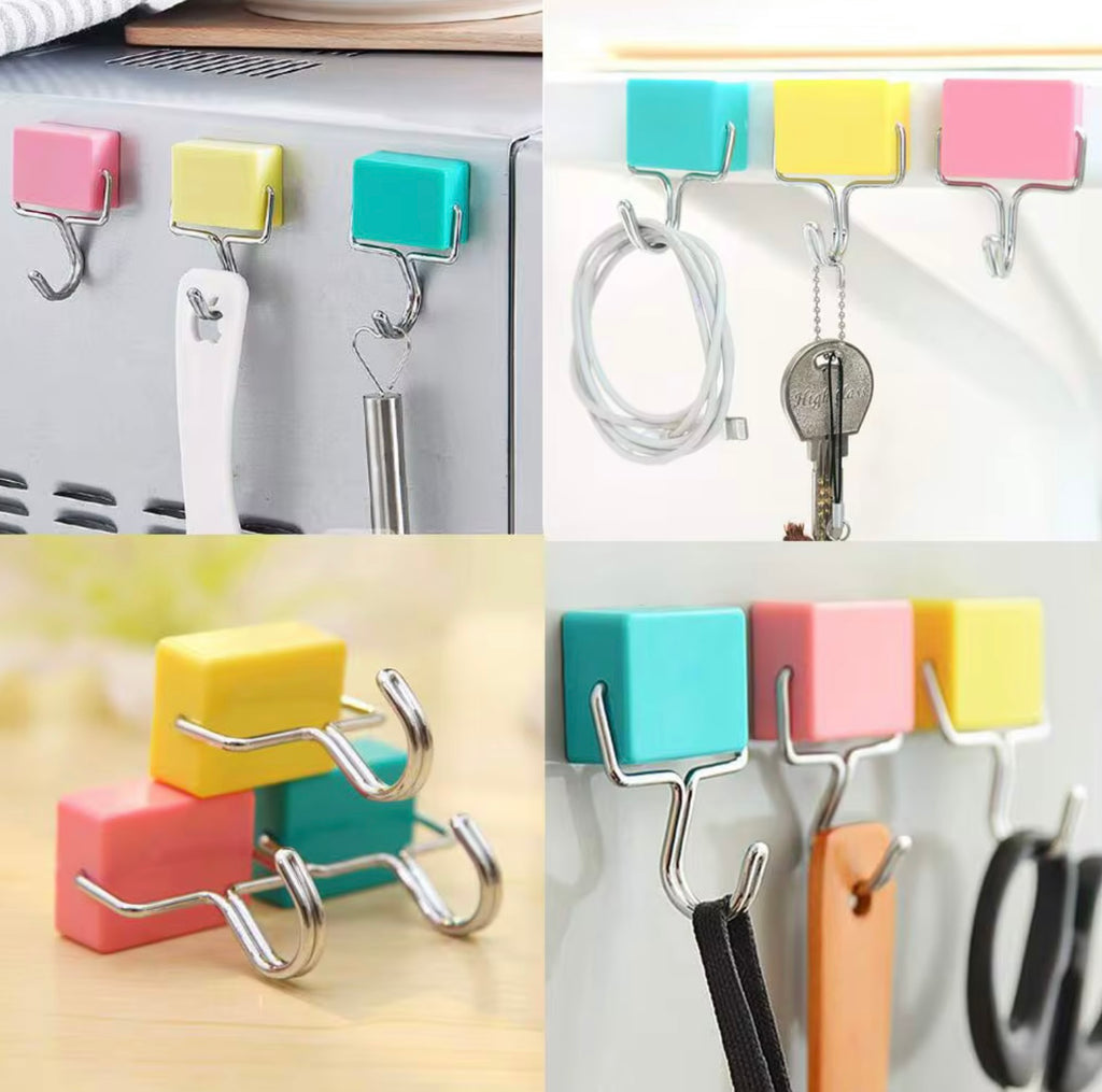 COLOURFUL MAGNETIC HOOKS