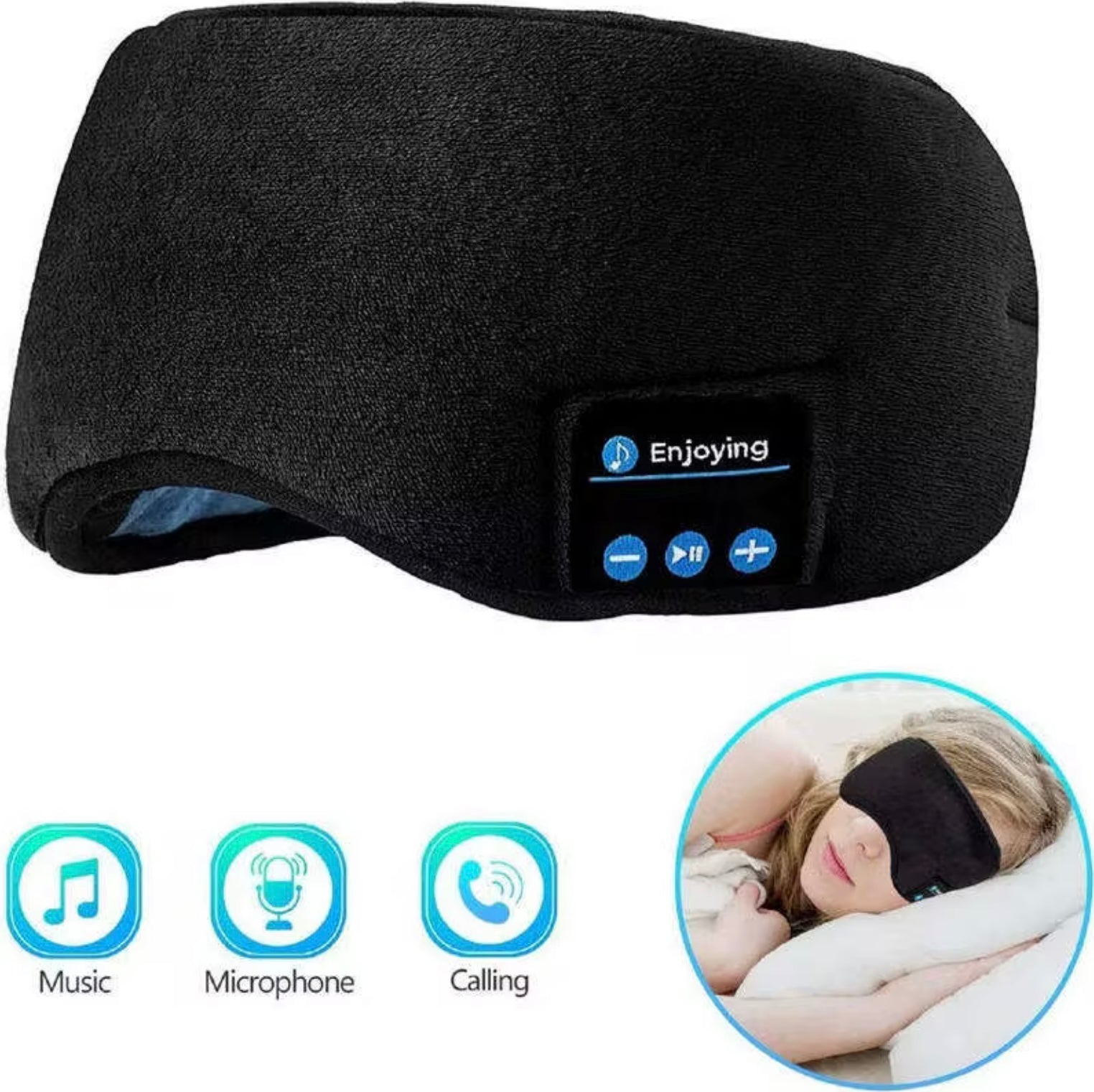 WIRELESS BLUETOOTH STEREO GOGGLES/HEADBAND