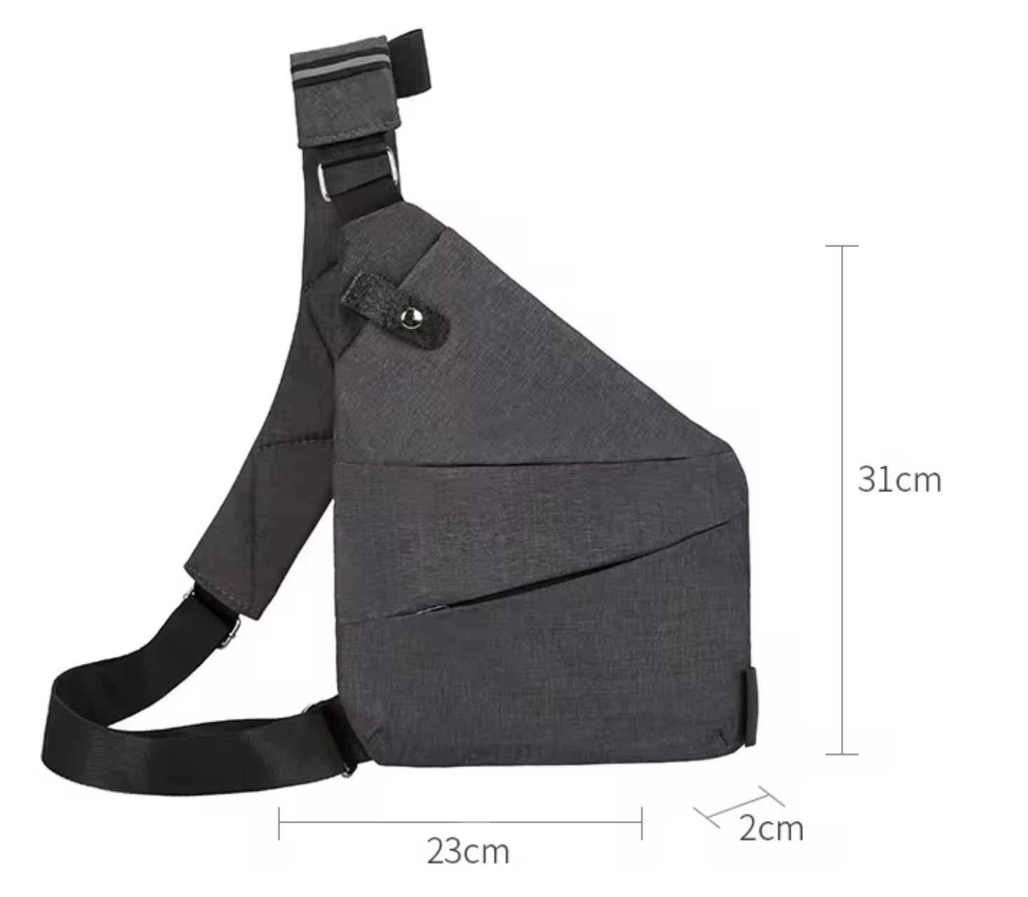 ANTI THEFT CROSSBODY TRAVEL BAG