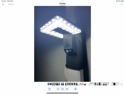 FOLD FLAT 30LED SOLAR LIGHT AND AWNING TIE DOWN STRAP