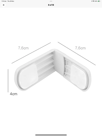 Self Adhesive Door/Drawer Safety Lock