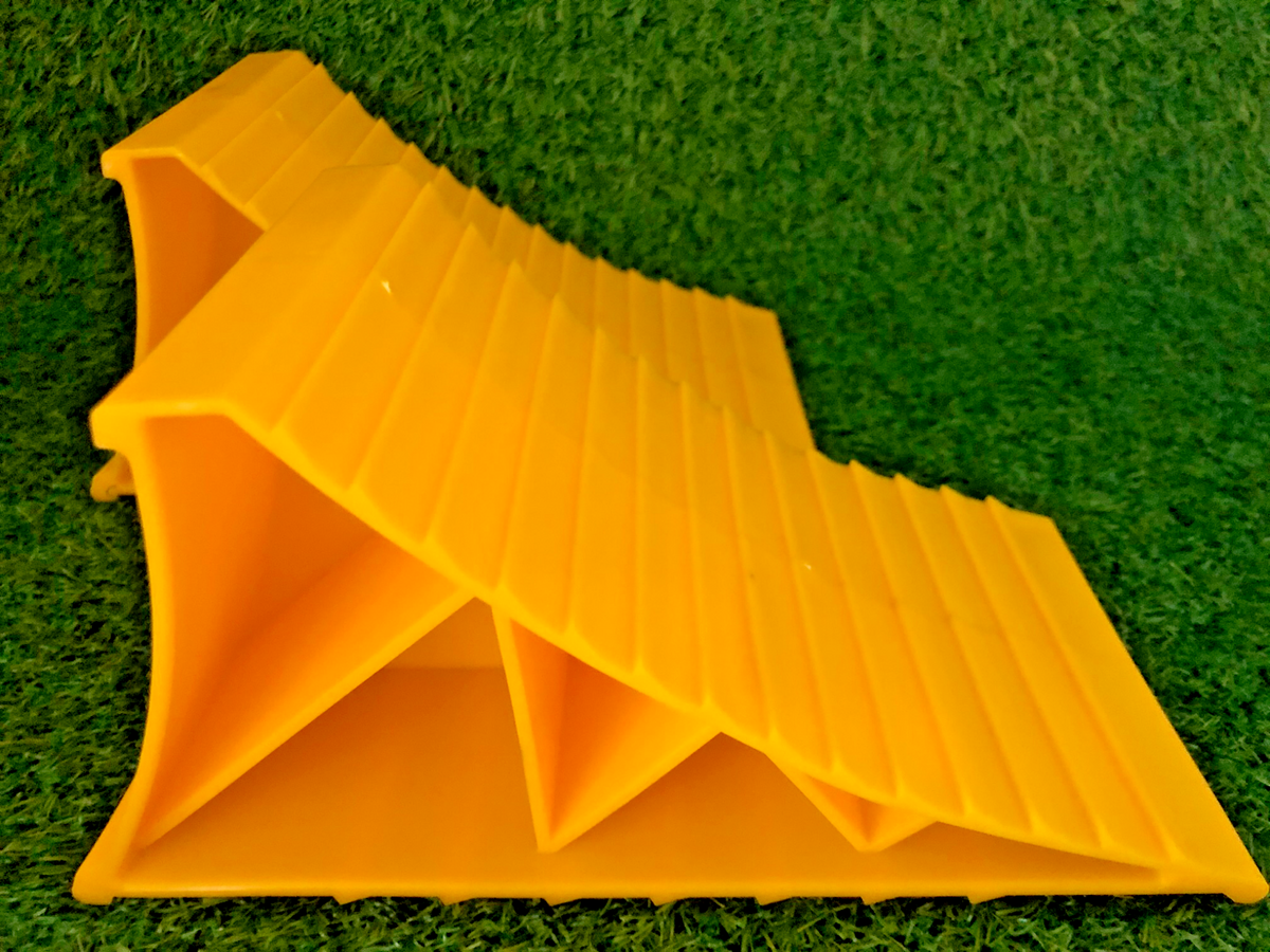 Caravan Wheel Chocks - Heavy Duty - Sold as a set of 2
