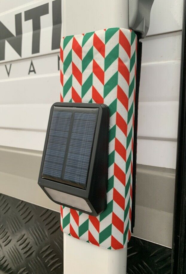 Awning Neoprene  Arm Tie Downs (Set of 2)With Built-In RED AND GREEN FLASHING