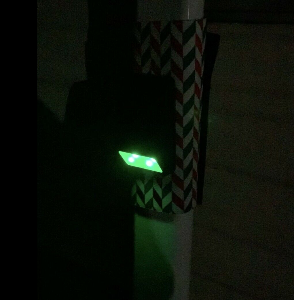 Awning Neoprene  Arm Tie Downs (Set of 2)With Built-In RED AND GREEN FLASHING