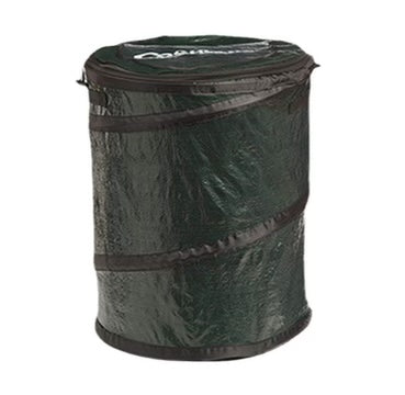 Collapsible rubbish bins