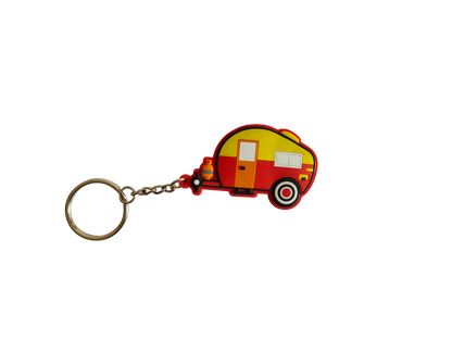 Retro Caravan Keyrings - Lots of colours available