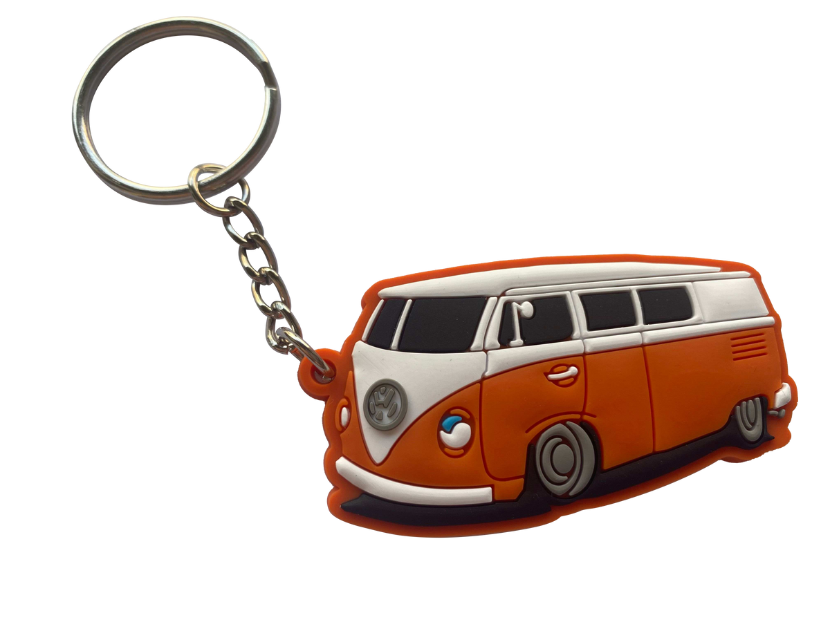 VW Kombi Caravan Keyring - 3 Colours available