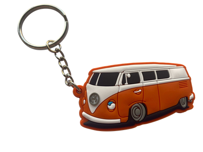VW Kombi Caravan Keyring - 3 Colours available