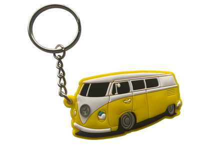 VW Kombi Caravan Keyring - 3 Colours available