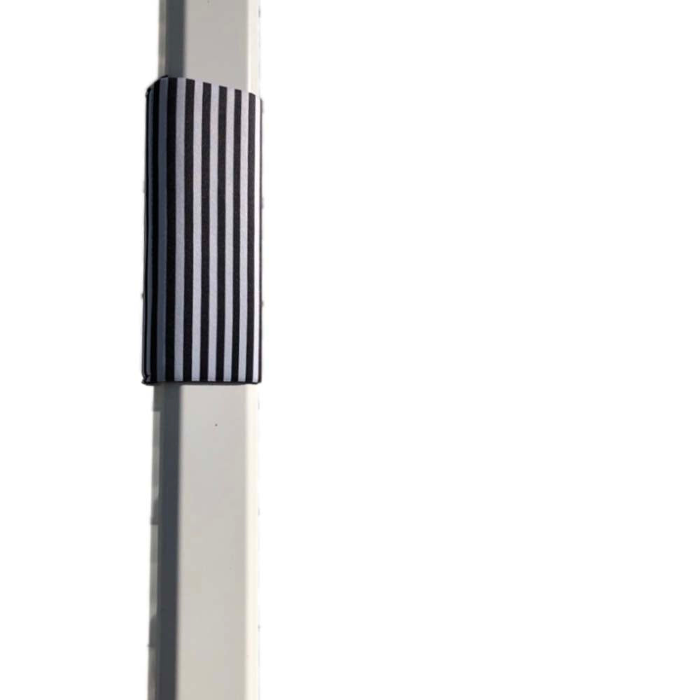 NEW Black and White  Neoprene/Velcr Arm Tie Downs  (Set of 2)